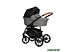 Детская универсальная коляска RIKO Basic Bella Lux 2 в 1 (01, темно-серый)