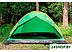 Треккинговая палатка Sundays Simple 2 (зеленый/желтый)