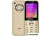 Кнопочный телефон BQ-Mobile BQ-2457 Jazz (золотистый)