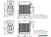 Печь-камин Термофор Огонь-батарея 9 (антрацит) (12601)