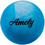 Картинка Мяч для художественной гимнастики Amely AGB-101-15-BL/W