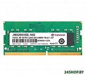 Картинка Оперативная память Transcend JetRam 16GB DDR4 SODIMM PC4-25600 JM3200HSE-16G