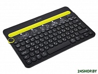 Картинка Клавиатура Logitech Bluetooth Multi-Device Keyboard K480 Black (920-006368)