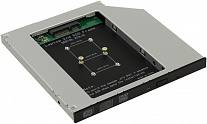 Картинка Шасси для mSATA для установки в SATA отсек оптического привода ноутбука Orient UHD-2MSC9
