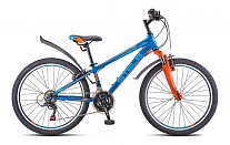 Картинка Велосипед STELS Navigator 400 V 24 V040 (синий/красный, 2019)