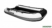 Картинка Надувная лодка Polar Bird Seagull PB-300S ПБ68 стеклокомпозит (черный/белый)