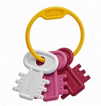 Картинка Игрушка-погремушка Chicco Ключи на кольце (розовый)