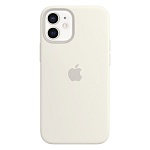 Картинка Чехол Apple MagSafe Silicone Case для iPhone 12 mini (белый)