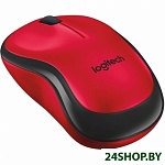 Картинка Мышь Logitech Wireless Mouse M220 Red [910-004880]