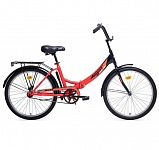 Картинка Велосипед Aist Smart 20 1.0 (красный/черный, 2019)