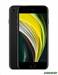 Картинка Смартфон Apple iPhone SE 64GB Воcстановленный by Breezy, грейд B (черный)