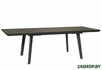 Картинка Стол раздвижной Keter Harmony Extendable 255241 (графит/серый)