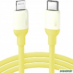 US387 90226 USB Type-C - Lightning (1 м, желтый)