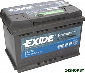 Картинка Автомобильный аккумулятор Exide Premium EA770 (77 А/ч)