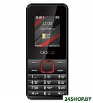 Картинка Мобильный телефон TeXet TM-207 (черный/красный)