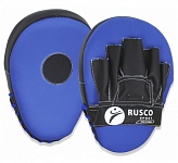 Картинка Перчатки для единоборств Rusco Sport лапы изогнутые (синий)