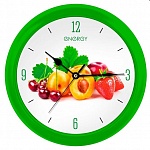 Картинка Настенные часы Energy ЕС-112 (фрукты)