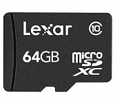 Картинка Карта памяти Lexar LFSDM10-64GABC10 microSDXC 64GB