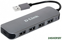 Картинка USB-хаб D-Link DUB-H4-E1A