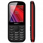 Картинка Мобильный телефон TeXet TM-208 (черный/красный)