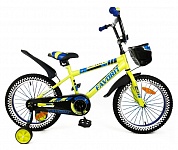 Картинка Детский велосипед Favorit Sport 18 (лайм) (SPT-18GN)