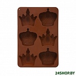 Картинка Форма для выпечки Marmiton Короны 17200 (коричневый)