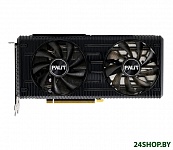 Картинка Видеокарта Palit GeForce RTX 3060 Dual OC 12GB GDDR6 NE63060T19K9-190AD