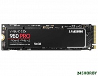 Картинка Накопитель SSD SAMSUNG 980 PRO 500Gb MZ-V8P500BW