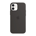 Картинка Чехол Apple MagSafe Silicone Case для iPhone 12 mini (черный)