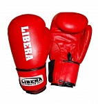 Картинка Перчатки боксерские LIBERA Profi AIBA LIB-103-12 унц. (красные)