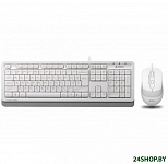 Картинка Клавиатура + мышь A4Tech Fstyler F1010 White