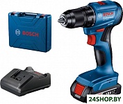 Картинка Дрель-шуруповерт Bosch GSR 185-LI Professional 06019K3001 (с 1-им АКБ, кейс)