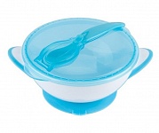 Картинка Набор детской посуды BabyOno 1063 (синий)