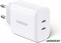 Картинка Сетевое зарядное UGREEN CD243 10343 (белый)