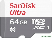 Картинка Карта памяти SanDisk Ultra SDSQUNR-064G-GN3MN microSDXC 64GB