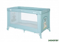 Картинка Манеж-кровать Lorelli Noemi 1 Blue Surf Teddy (10080542156)