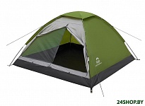 Картинка Треккинговая палатка Jungle Camp Lite Dome 4 (зеленый/серый)