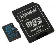 Картинка Карта памяти Kingston Canvas Go! 128GB microSDXC (с адаптером) (SDCG2/128GB)