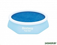 Картинка Покрывало для бассейнов Bestway Solar FastSet 244 арт. 58060 BW