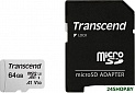 Карта памяти Transcend microSDXC 300S 64GB + адаптер (TS64GUSD300S-A)