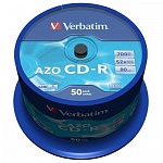 Картинка Диск CD-R Verbatim 700Mb 48x Cake Box (50 шт) (43343)