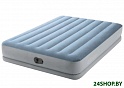 Кровать надувная INTEX 64159 Mid-Rise Comfort со встроенным USB-насосом