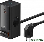 PowerCombo Digital PowerStrip 2AC+1U+1C+Retractable-C 65W PSLR000301 (черный)