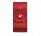 Картинка Чехол из натуральной кожи Victorinox Leather Belt Pouch (4.0521.1) красный
