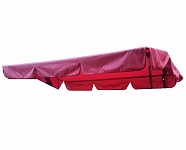 Картинка Крыша-тент для садовых качелей Турин Премиум (бордовый)