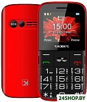 Картинка Мобильный телефон TeXet TM-B227 (красный)