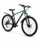 Картинка Велосипед Aist Quest Disc 26 2022 (18, серый/зеленый)
