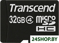 Картинка Карта памяти Transcend microSDHC 32 GB (TS32GUSDHC4)