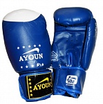 Картинка Перчатки боксерские Ayoun 867-12 унц. (синий)