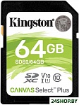 Картинка Карта памяти Kingston Canvas Select Plus SDXC 64GB